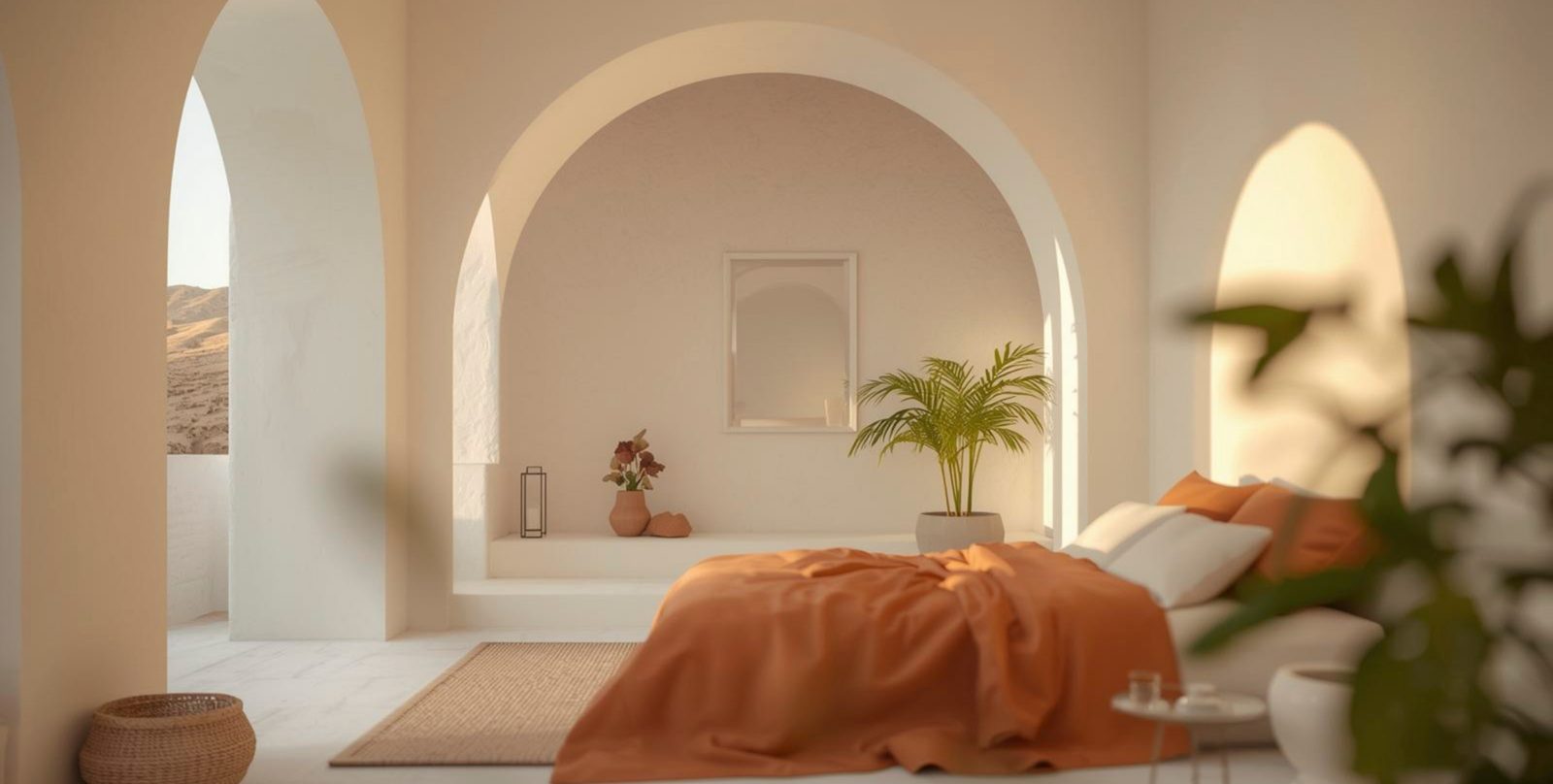 Conciergerie Airbnb ou assistante virtuelle : que choisir ? Chambre lumineuse d'une location courte durée : conciergerie Airbnb ou assistante virtuelle